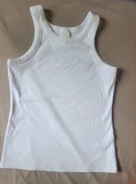 H&M Classic White Women's Tank Top - Brand Unspecified